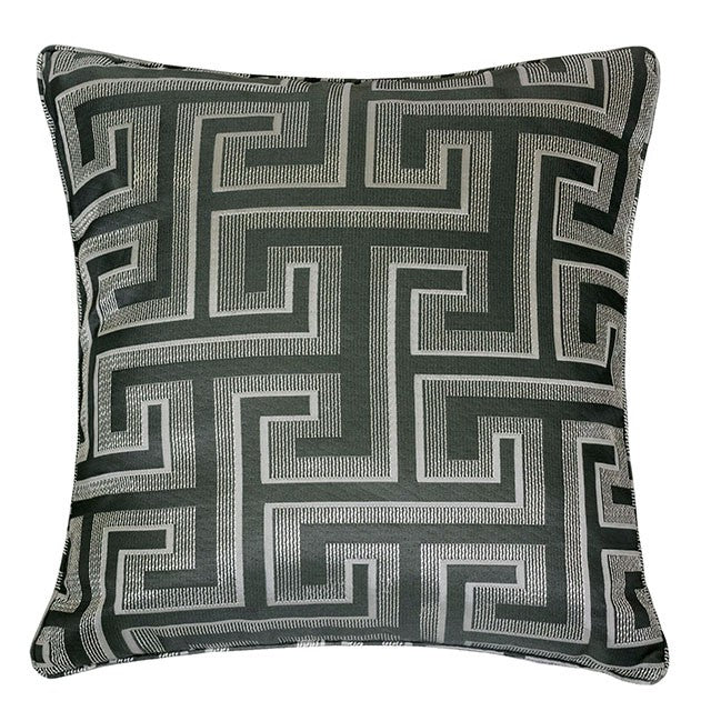 Macie Silver 20" X 20" Pillow, Silver