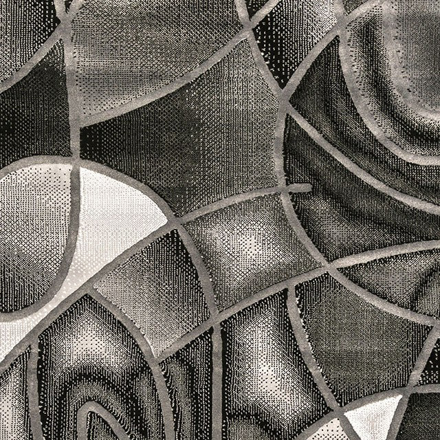 SIVAS Area Rug Black and White