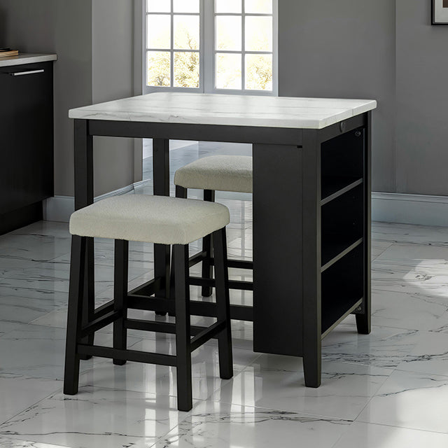 Chalcedony 3 Pc. Dining Table Set