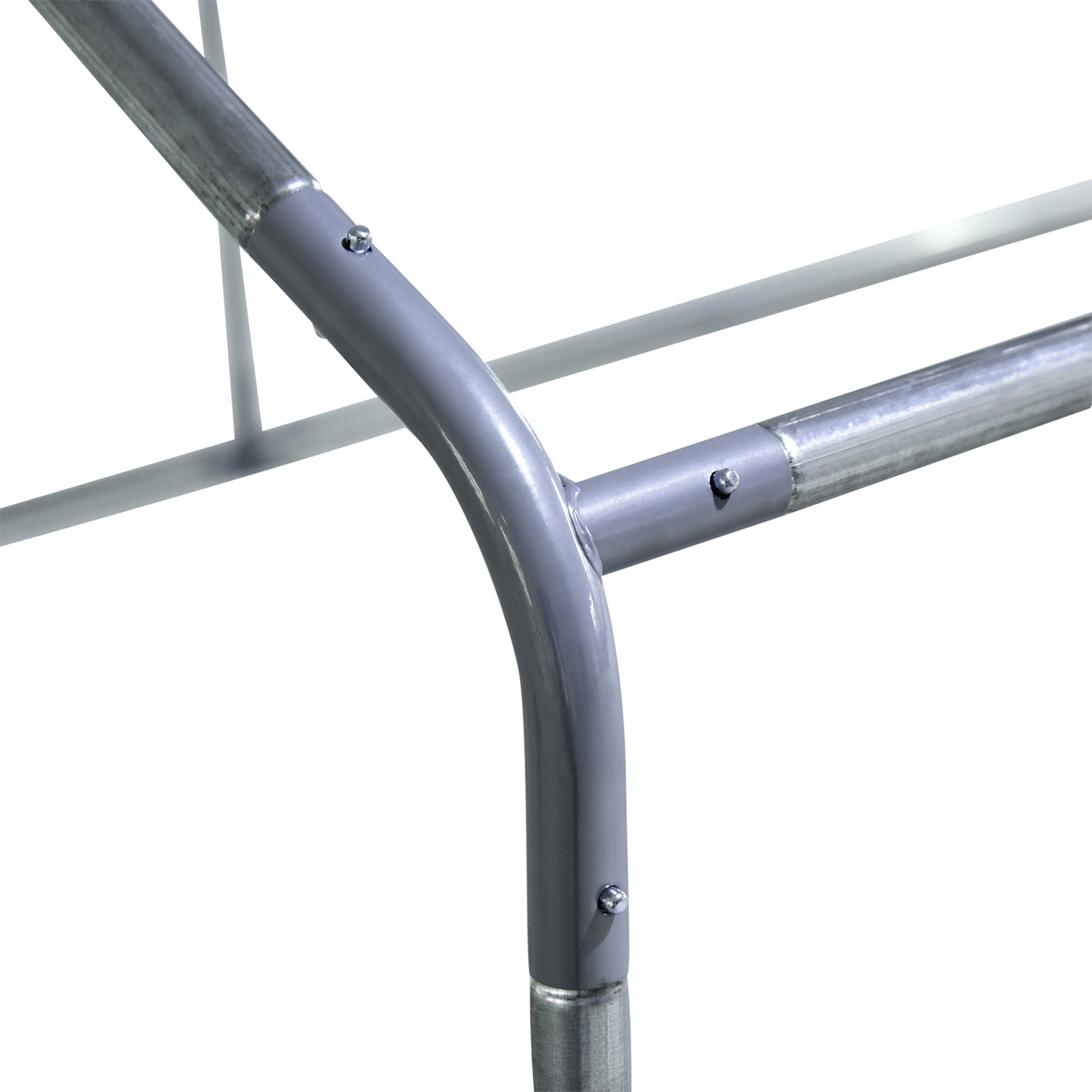 PawHut 10' x 20' x 6.5' Chicken Coop Cage, Outdoor Hen House w/Cover & Lockable Door